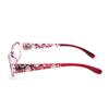 Cat Eye Lesebrille Frauen Retro Presbyopie Brille Muster Brillen Beine Harz Rahmen Dioptrien + 1,0 + 1,5 + 2,0 + 2,5 + 3,0 + 3,5