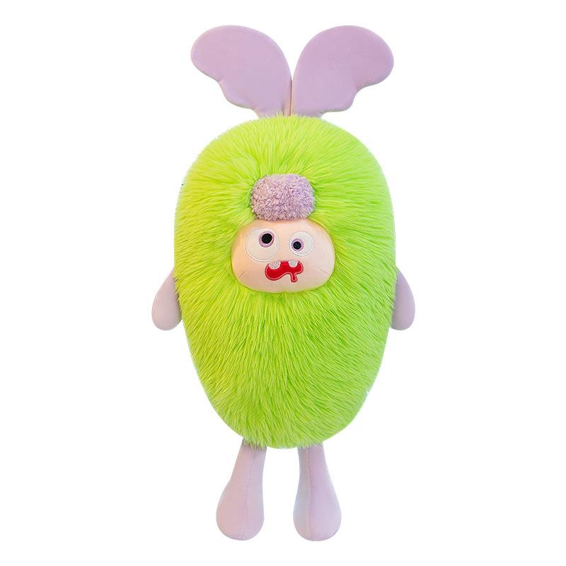 Soft and Cute Monster Carrot Plush Toys Children's Sleeping Pillow Office Cushion Girl Birthday Gift