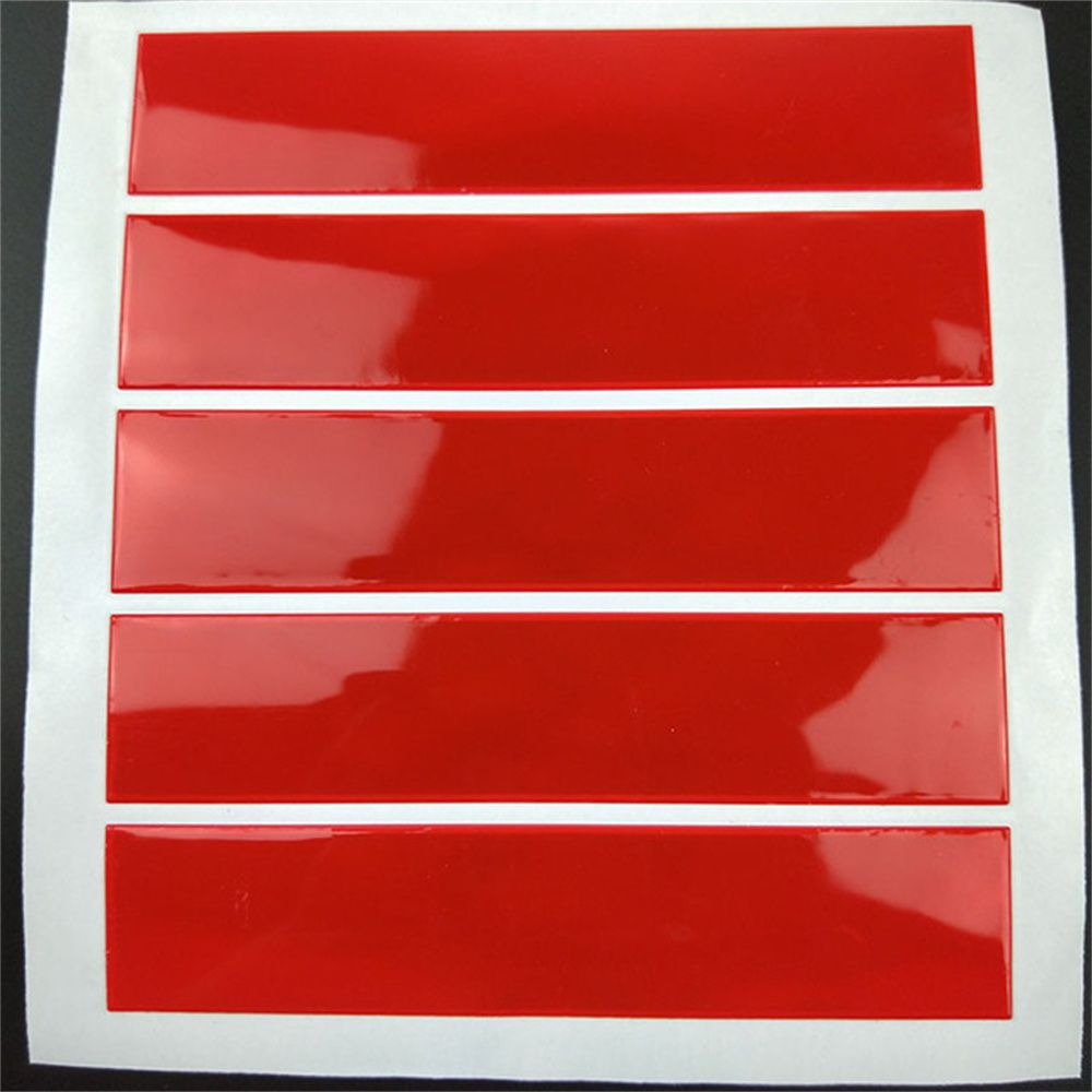 Safety Decal Sticker Bicycle Scooter Reflecting Reflective Strips Reflective Sticker Helmet Sticker