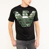 Emporio Armani Logo Pattern Straight Cut Round Neck Short Sleeve T-Shirt Men Tops 3H1T79-1JSTZ-0999