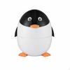 Penguin Trash Can Cute Design Lidded Bin Easy To Clean Cartoon Waste with Lid for