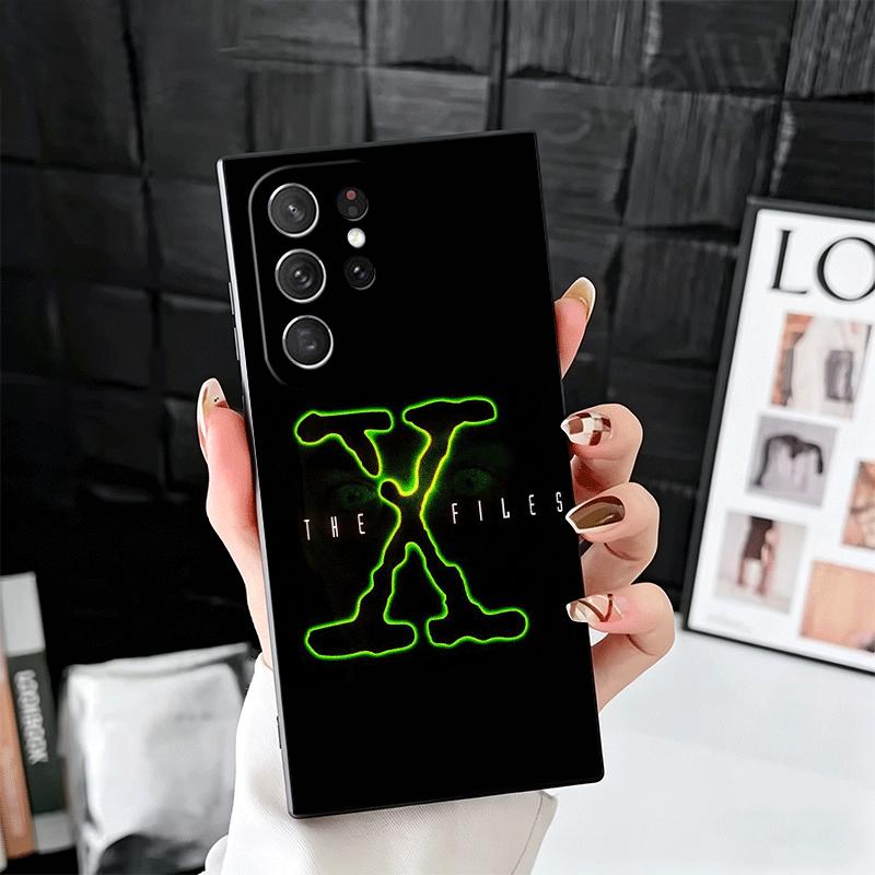 

The X Files I Want to Believe Soft Phone Case for Samsung Galaxy S26 S25 Edge S24 Ultra S23 Plus S22 S21 FE S20 Black Cover Back Samsung S25