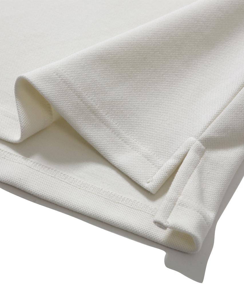 Haebeuopeudyuti Pen Pocket Polo Neck T-Shirt (Ecru)