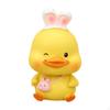 Shaking Head Car Decoration Crafts Duck Statue for Home Bedroom Office