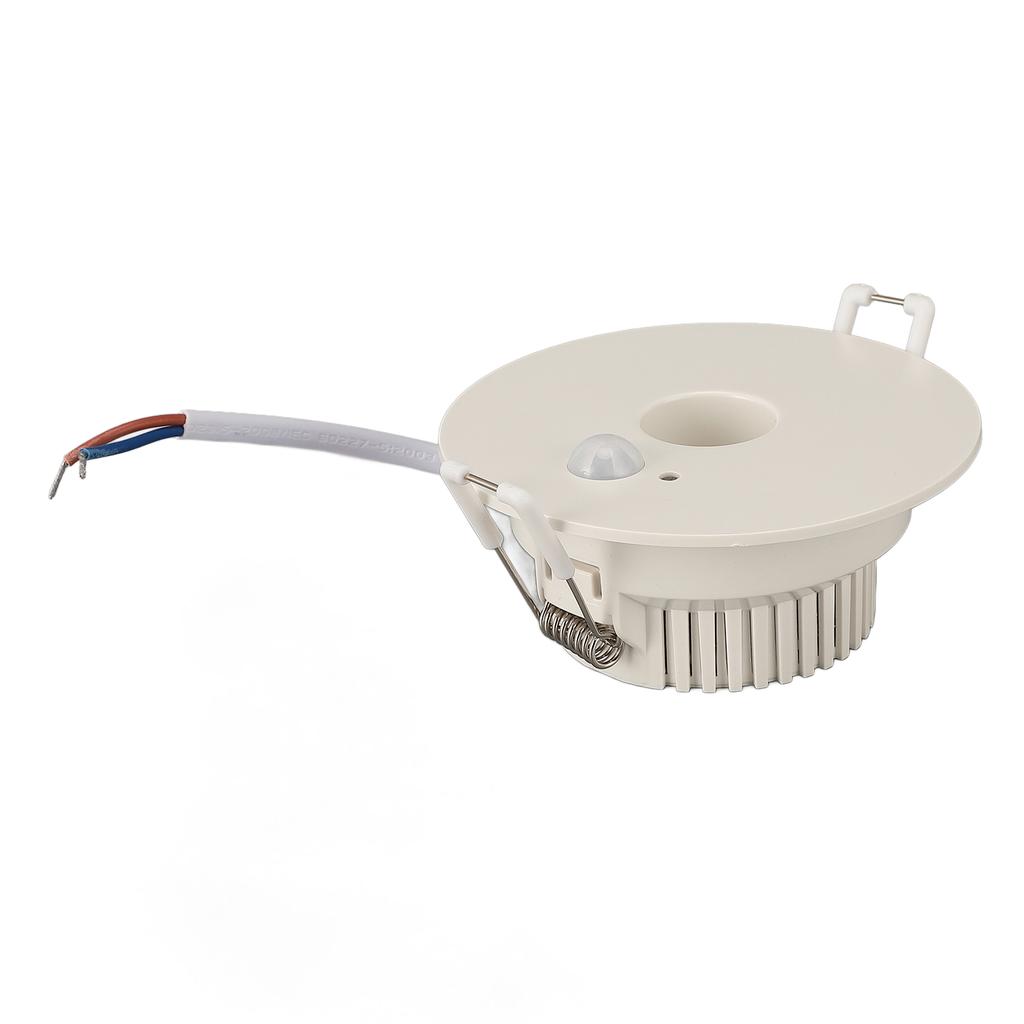 Deckenleuchte PIR Bewegungssensor 9W 4000K LED Energiesparend Rund Einbau-Downlight für Flur Entr