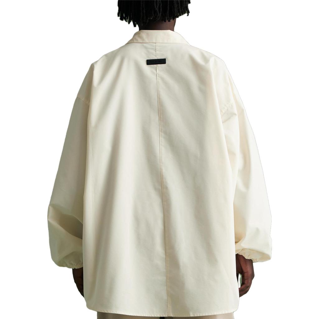 Fear of God Essentials FW23 Button Down Shirt Cloud Dancer Men 186BT234021F