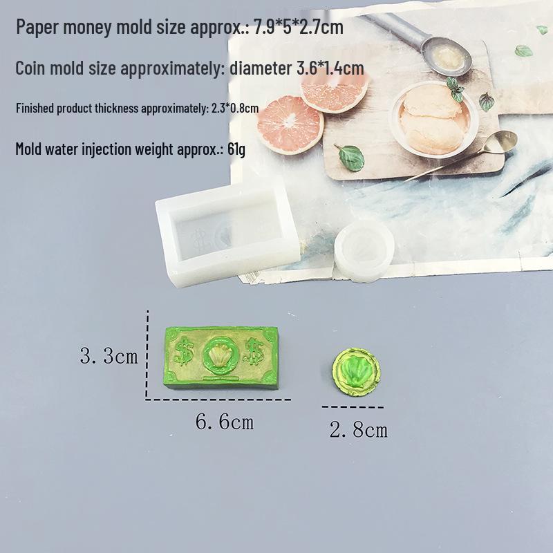 

Силиконовая форма для монет Бикини Боттом для DIY выпечки, шоколада, ароматерапии, гипса и изготовления свечей