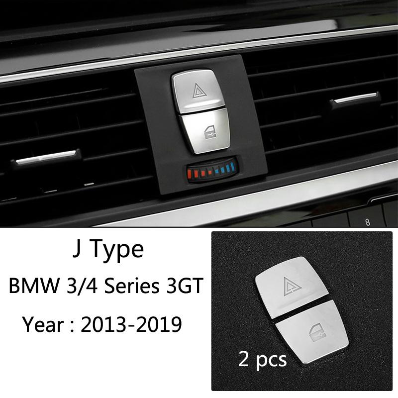 Car Inner Center Console Gear Shift Box Sequins Cover Trim Strips Sticker covers For BMW 3 4 Series 3GT F30 F31 F32 F33 F34 F36