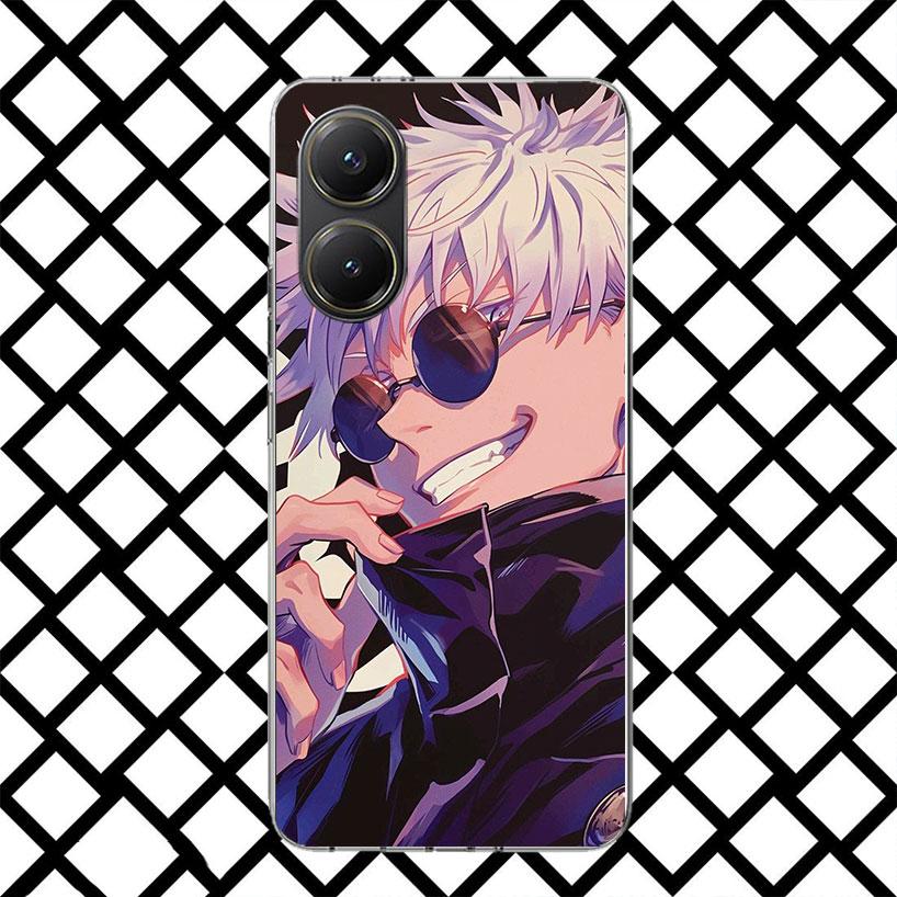 

Kaisen J-Jujutsu Gojo Satoru Phone Case for Xiaomi Poco F7 Ultra X7 X6 X5 Pro X4 Gt M8 M7 Redmi 15 15C 13 13C 12 12C Soft Cover Redmi 15C (173)