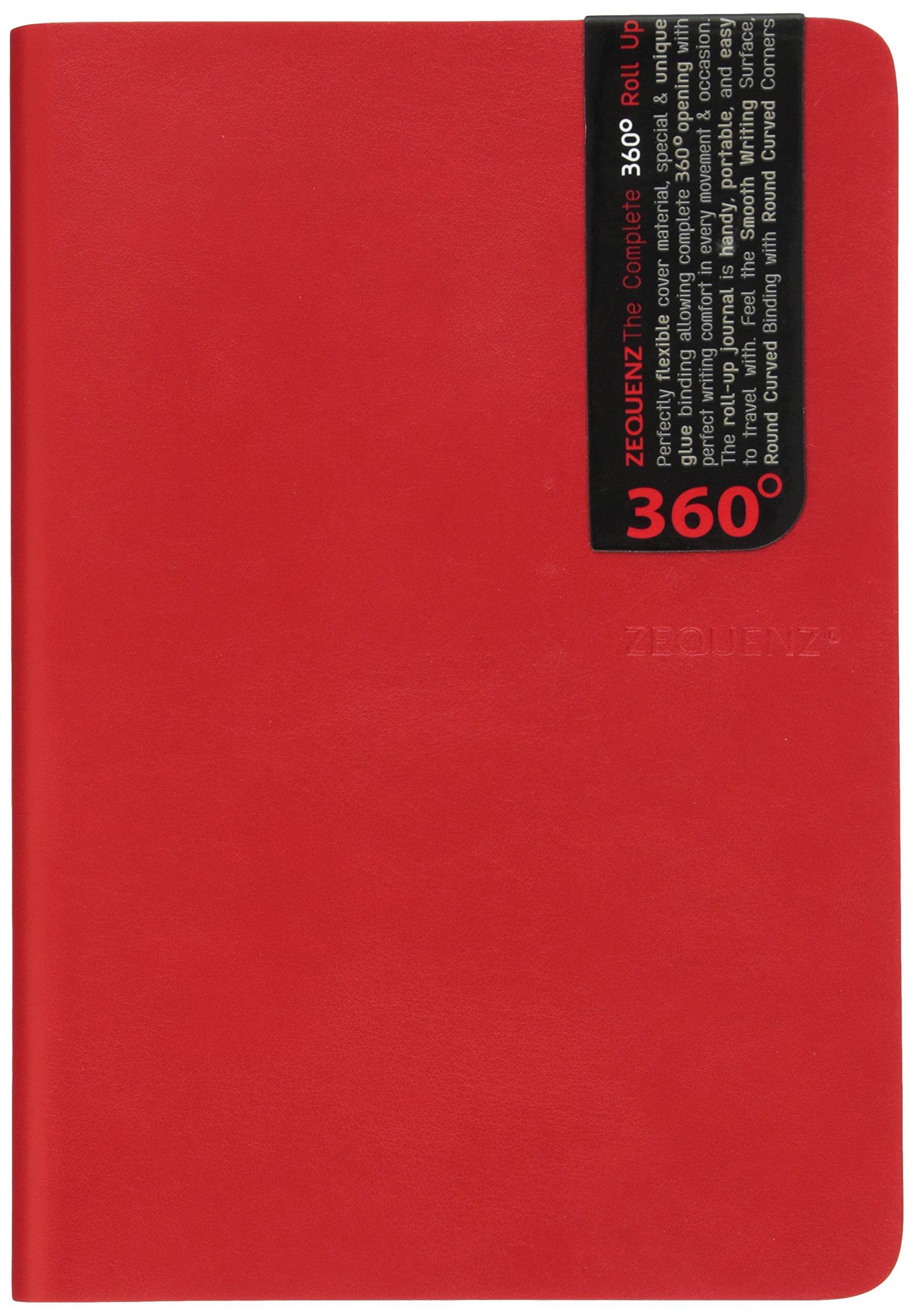 

Zenith Enterprises Zequence M Horizontal Ruled Red 360_Notebook (B6)