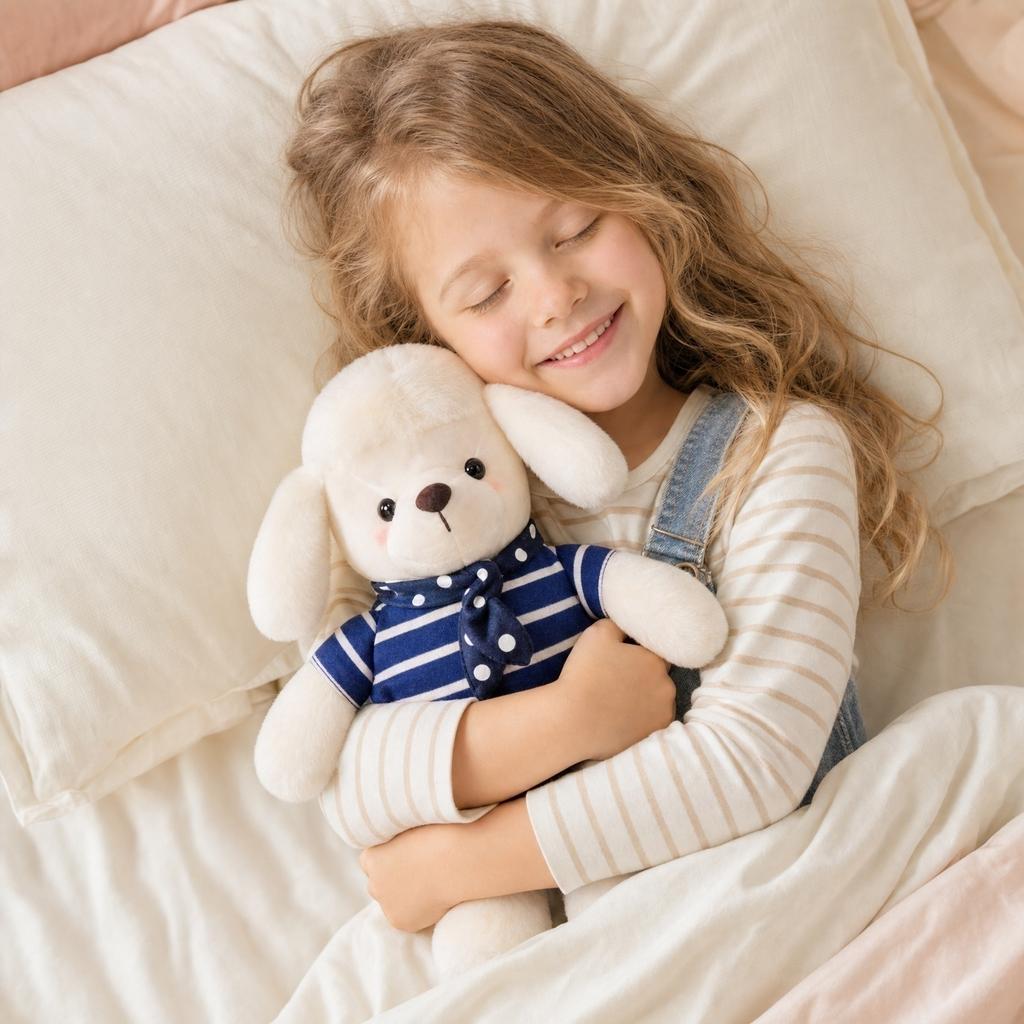 Soft Plush Stuffed Animal Toy Cute Doll for Home Decor Play Birthday Gift Kids Adult