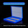 Buckle Slide Box: Holds 5/10/12/25/50/100 Microscope Slides with Secure Storage