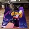 1pc KPop Demon Hunters RUMI5 Design Printed Area Rug Carpet for Bedroom Living Room Home Decor Rugs Mat Non Slip Mat Rug for Bedside