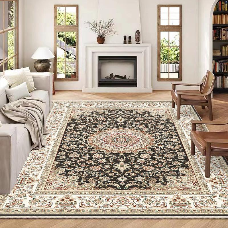 

Scandinavian Style Printing Large Area Rug Non-Slip Wear-resistant Carpet for Living Room Bedroom Soft Floor Mat Home Decoration 40X60CM