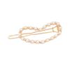 Customized Early Spring Accessories Imitation Pearl Hairpin Female Love Triangle Side Clip Stall Small Jewelry Batch + Hair Accessories