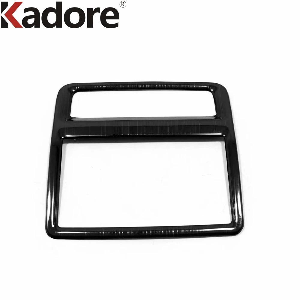 For Volkswagen VW Golf 8 MK8 Pro R - Carbon Car Armrest Rear Air Condition Vent Outlet Cover Trim Interior Accessories