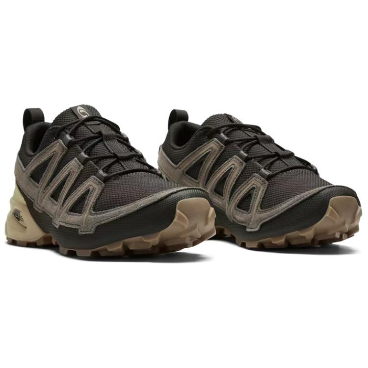 SALOMON Speedcross 3 Expanse Comfortable Versatile Breathable Lightweight Low-Top Running Shoes Unisex Running Shoes Brown 476036