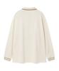WACKY WILLY Collar Point Long Sleeve Cream