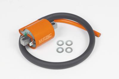 Special Parts Takegawa Hyper Ignition Coil, Orange, for Dax 125, CT125, Monkey (FI), GROM, Cub (FI), Z125 PRO, Etc. (Product Code: 05-02-0023)