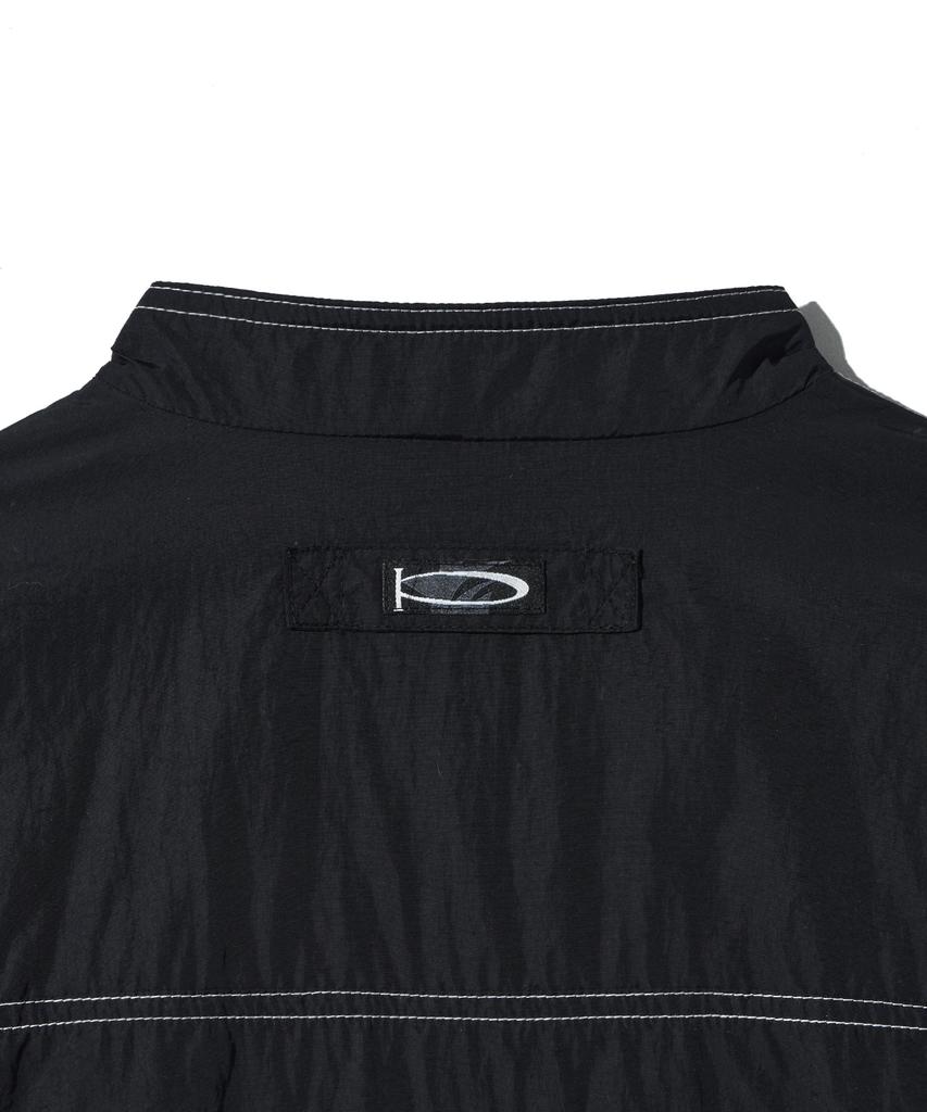 Phyps Motorcycle Honda Nylon Stitch Track Jacket_Black