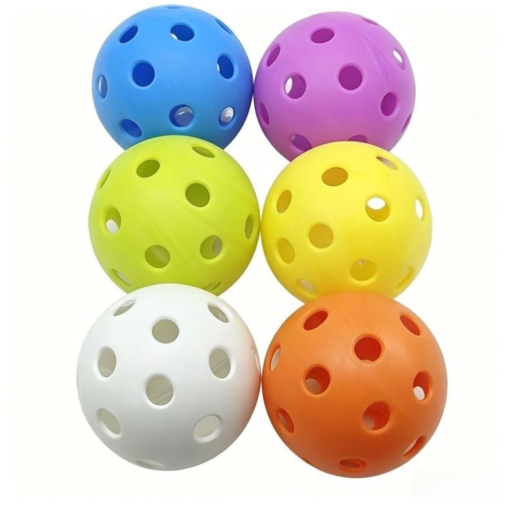 40 Holes Pickleball Balls Lightweight Pickleballs Sport Tools Paddle Ball Outdoor