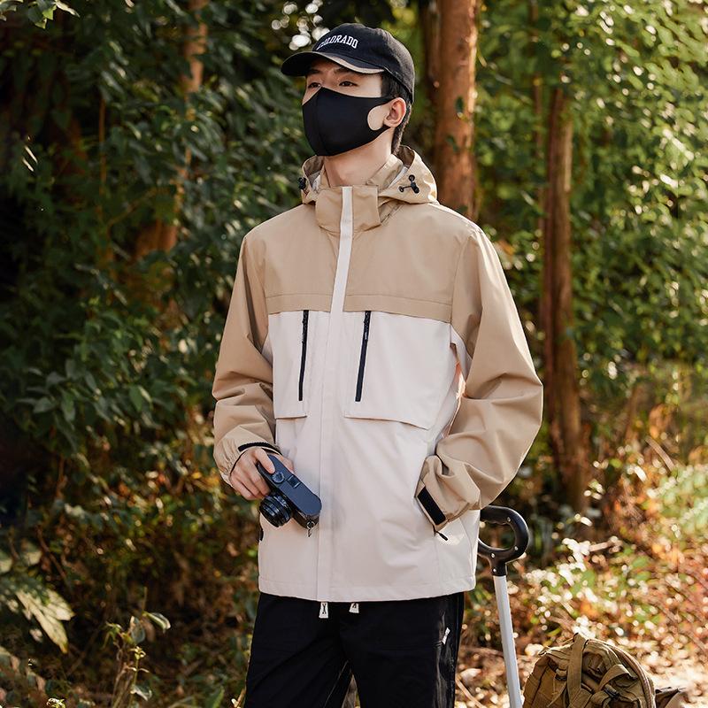 New Spring and Autumn Men's and Women's Outdoor Single-layer Jacket Jacket Jacket