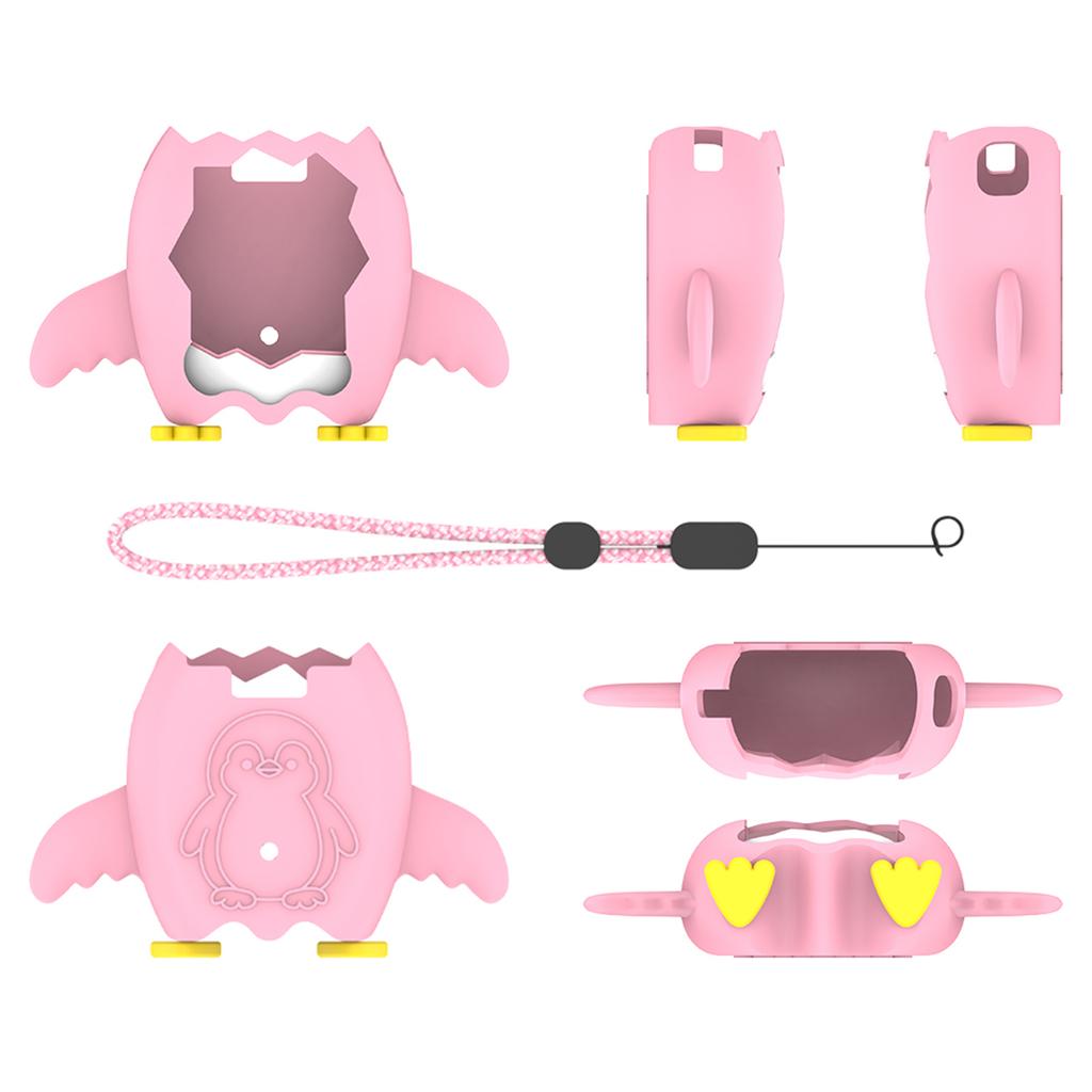 Games Console Soft Cover for Tamagotchi Paradise Games Accessories with Lanyard Skin Cover Sleeve Fall Resistant Shockproof