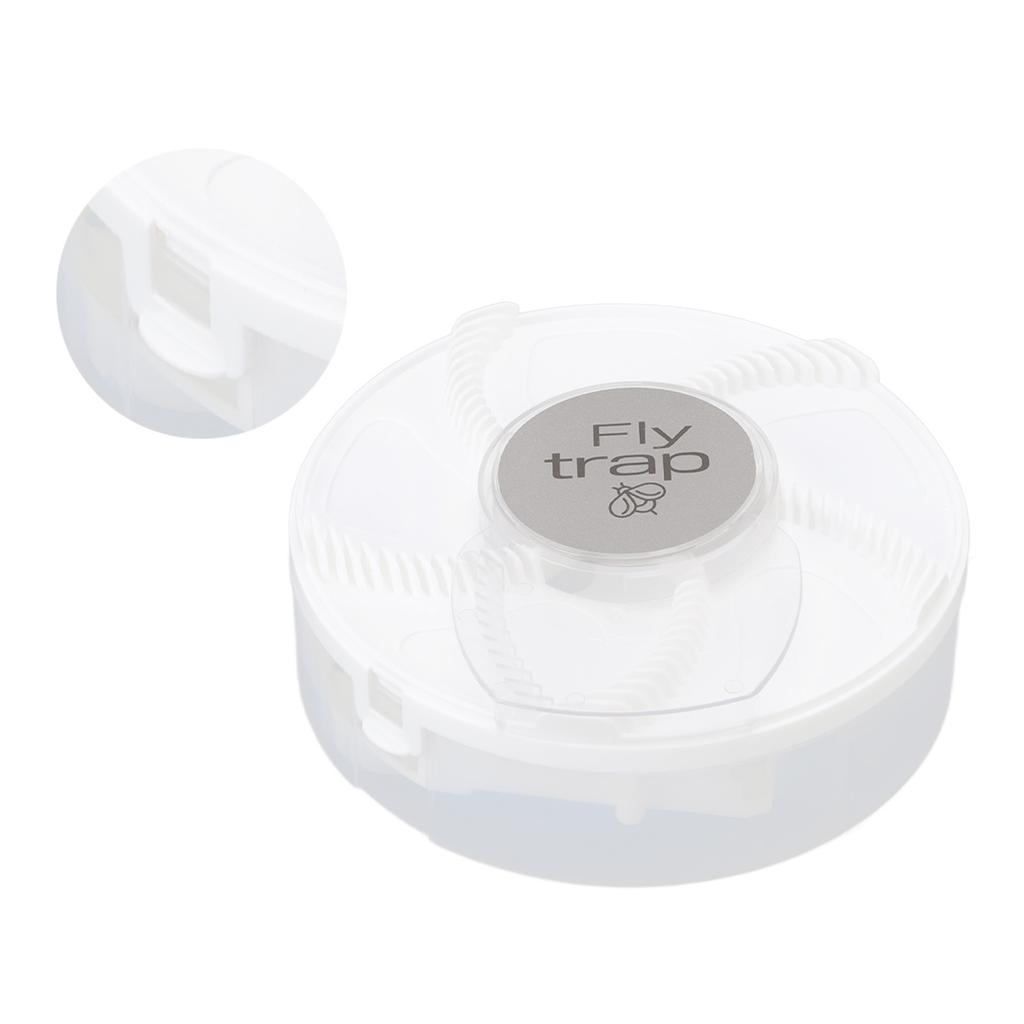 Electric Fly Trap Indoor Home Fly Catcher Automatic Rotating Mosquito Catcher with Trapping Bait for Kitchen