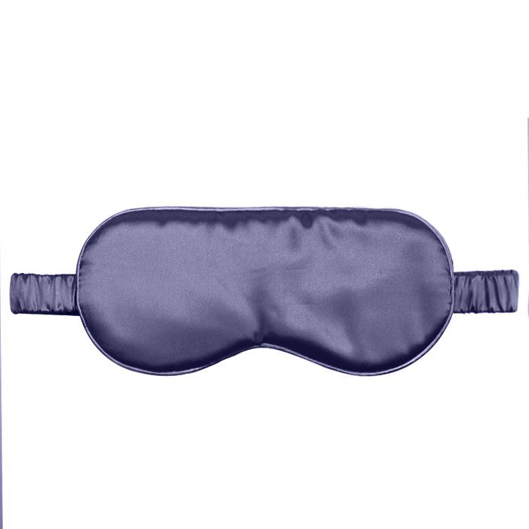 Mulberry silk eye mask custom embroidery printing sleep shading eye mask silk