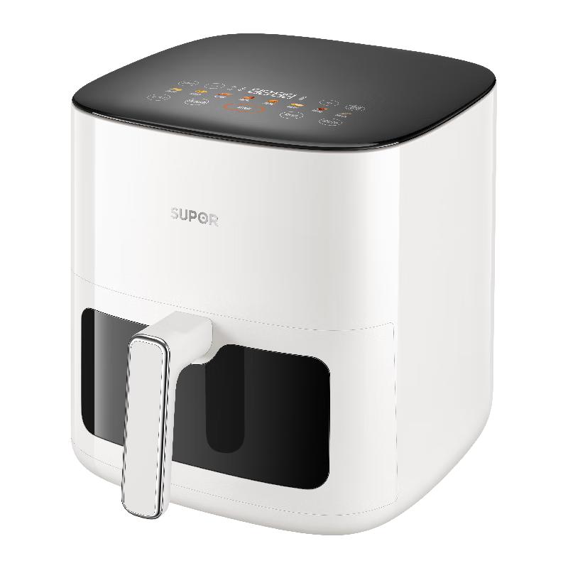 SUPOR 5.3L Smart Steam Air Fryer with Visible Window CN plug (adapter included)