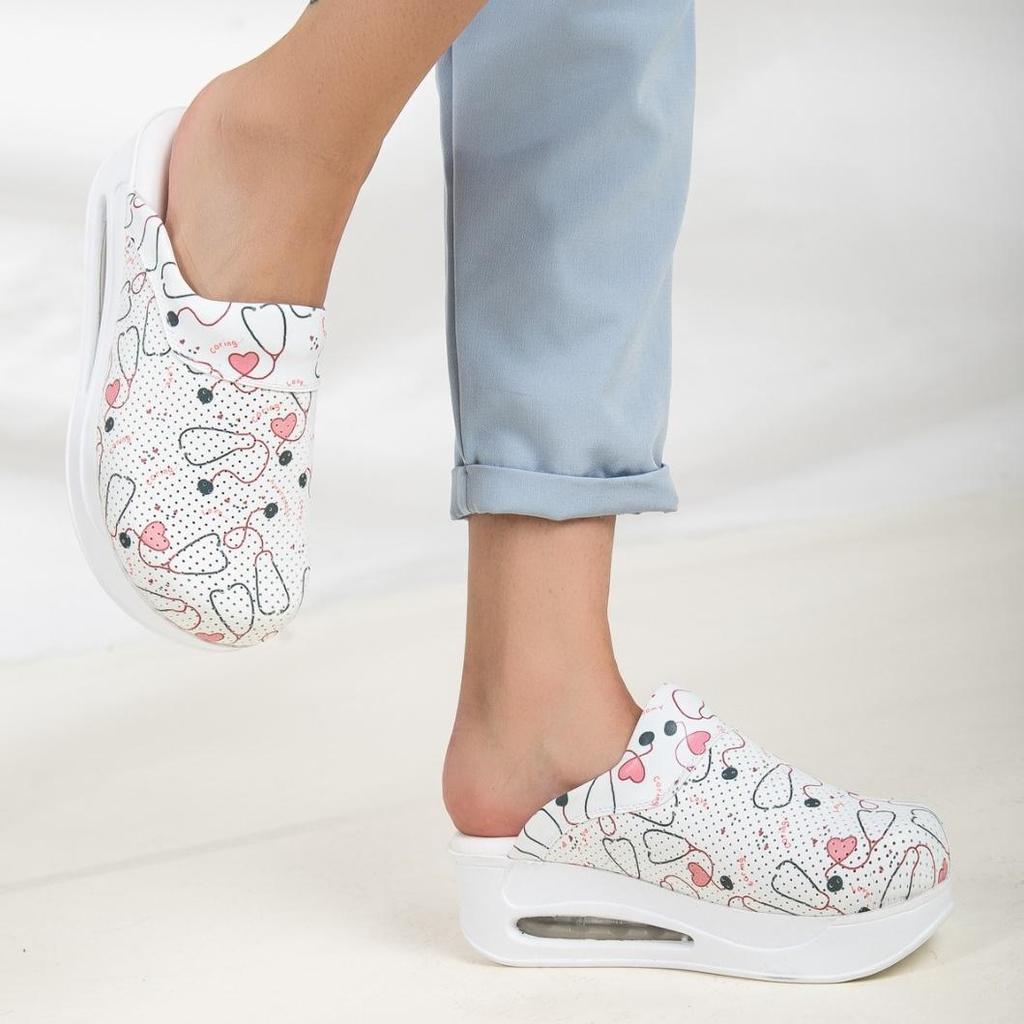 Ortopediska medicinska träskor för kvinnor - Anti-halk, bekväma