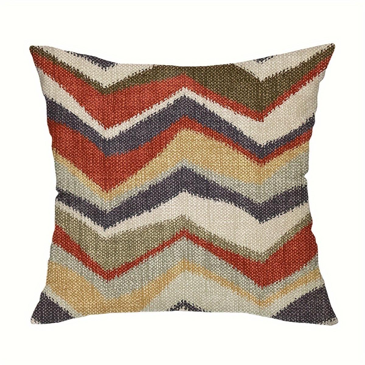 

Modern fashion simple geometric pattern printing pillowcase living room sofa cushion cover bedroom room home decoration 16x16in 40x40cm