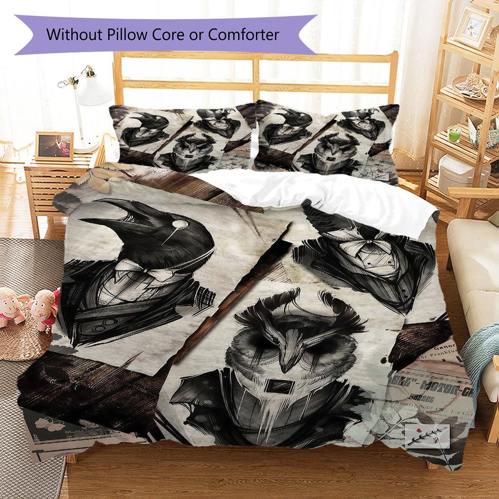 Rusty Lake Secret Bedding Quilt Set Quilt Cover Pillowcase Home Decoration Birthday Gift (1 * duvet cover + 2 * pillowcase, without core)