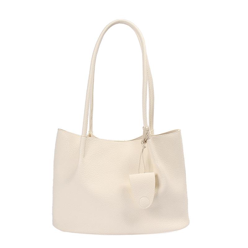 Large-capacity Bag Women's 2025 Summer New Shoulder Messenger Bag Popular This Year, Mother and Child Bucket Bag