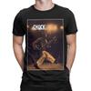 Chuck Berry spielt auf der Gitarre Vintage Klassisch Lustig Grafik 100% Baumwolle T-Shirt Chuck Berr