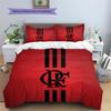 Flamengo Pattern Bedding Quilt Set  Home Decoration  Gift (1 * duvet cover + 2 * pillowcase  without core)