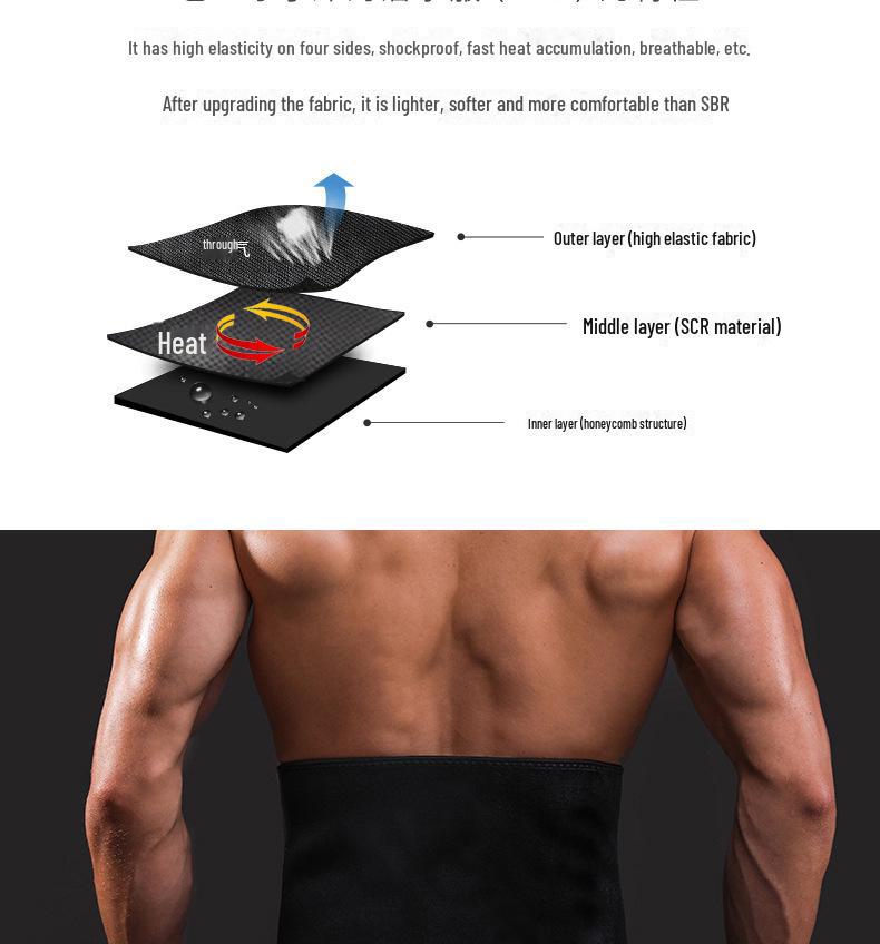 JINGBA Sports Waist Support Belt for Running, Cycling, Basketball, and Weightlifting