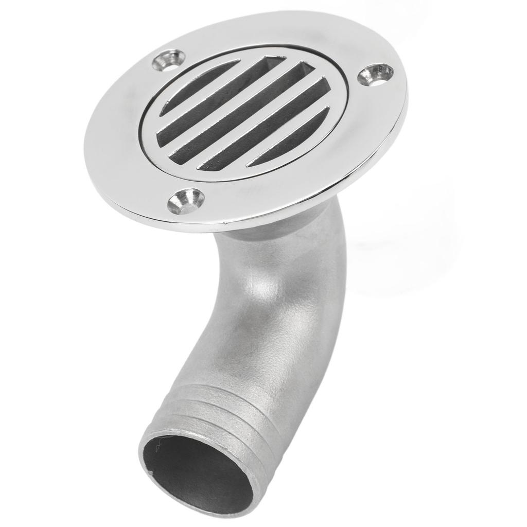 Boat Deck Drain 90 Degree Elbow 316 Stainless Steel Split Floor Deck Drain for Fishing Boat Yacht