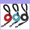 Durable 5ft Reflective Dog Leash With Padded Handle For Big And Small Breeds