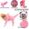 Outdoor Pet Supplies Four-legged One-piece Pet Clothes Whole Body Cat Dog Waterproof Raincoat with Rain Boots
