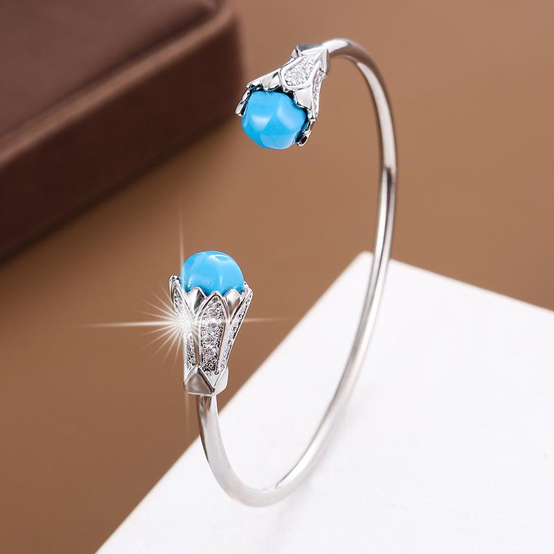 Morning Glory Armreif mit offenem Ende für Damen, verstellbar - Modisches und stilvolles Design