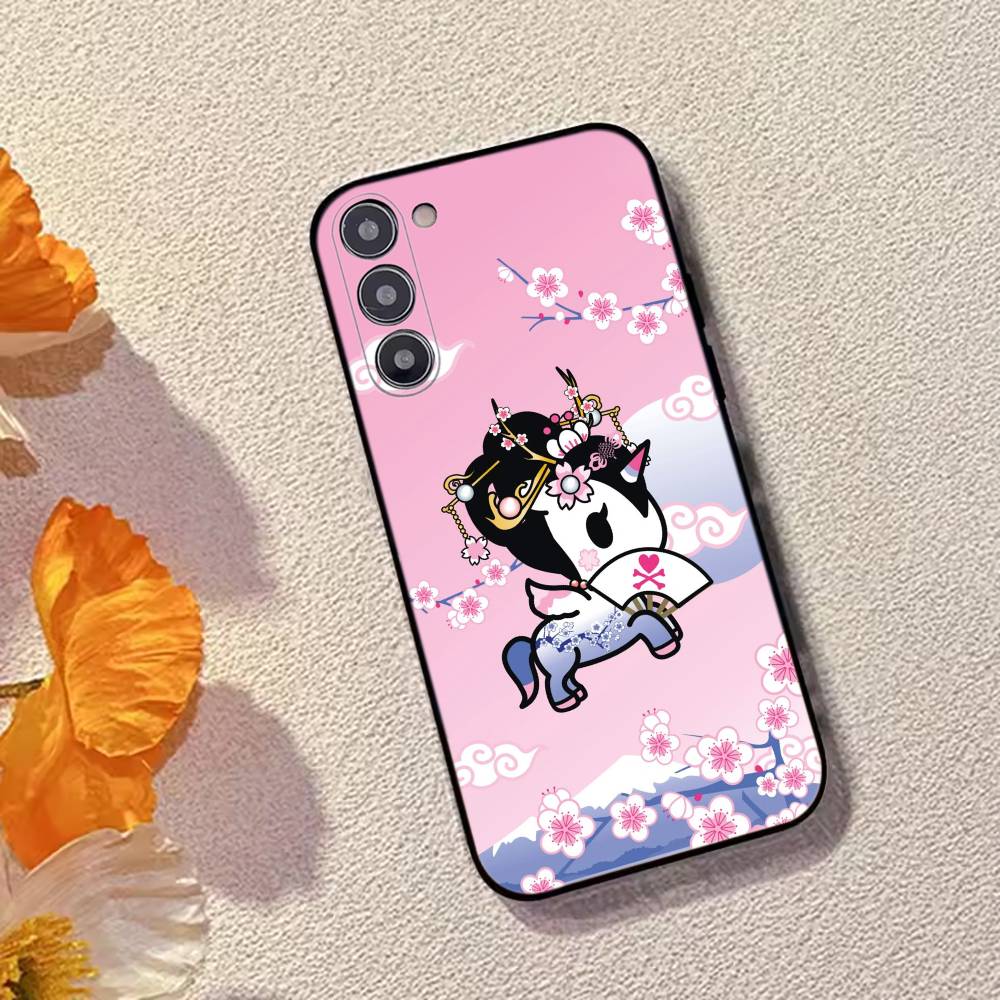 Japan T-Tokidokis Phone Case Silicone Soft For Samsung Galaxy A73,A72,A71,A70,A53,A52,A51