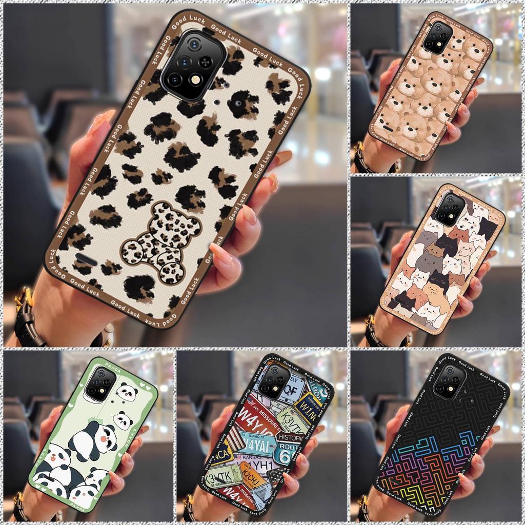 Cute Durable Phone Case For UMIDIGI Bison X10 Silicone Dirt-resistant TPU Cartoon Anti-knock Soft Case Protective Cover