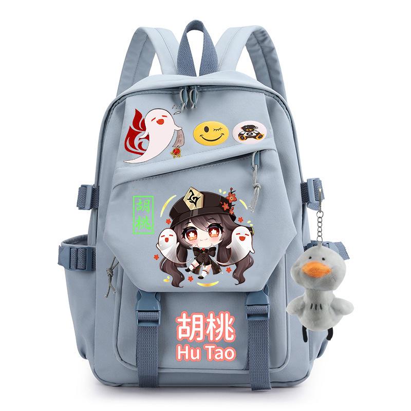 Design Student Large-capacity Backpack Girls Trendy Youth Travel Yuanshen Schoolbag