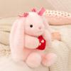Love Rabbit Gentle Throw Pillow Valentine's Day Adorable Bunny Love Dolls Plush Cushion Wedding Stuffed Plushies Easter Day Girls Present