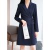 Elegant Women's Long Sleeve Suit Dress