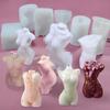 Human Body Silicone Mold Candle Mold Aromatherapy Plaster Abrasive Diy Tool