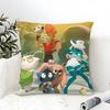 Internet Mmorpg Game W-Wakfu 1 Pillow Case Linen Pillow Case Sofa Home Decor Cushion Cover Cushion Cove
