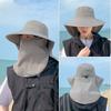 Summer Sun Protection Fisherman Hat With Large Brim For Outdoor Fishing And Hiking