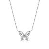 Dorocy 14K Della Aire Butterfly Necklace (Lab Diamond)